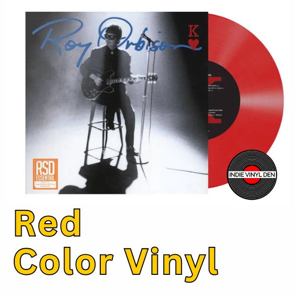 Roy Orbison - King of Hearts - Transparent Red Vinyl Record