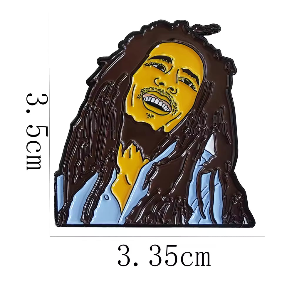 Bob Marley - Enamel Pin