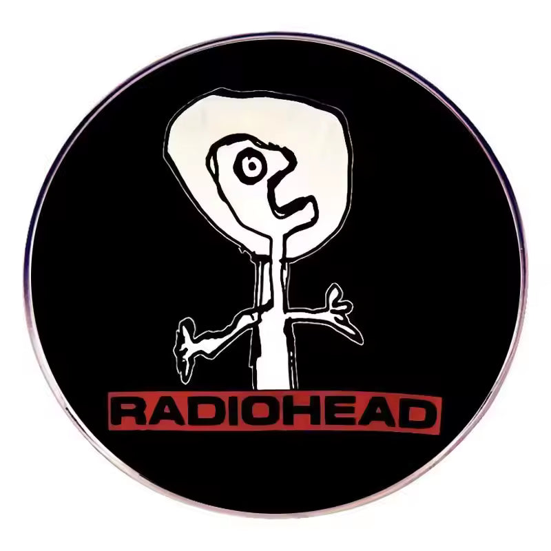 Radiohead The Bends Round - Enamel Pin