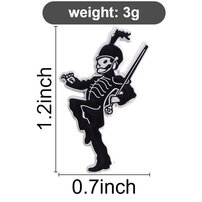 My Chemical Romance Black Parade Pepe - Enamel Pin