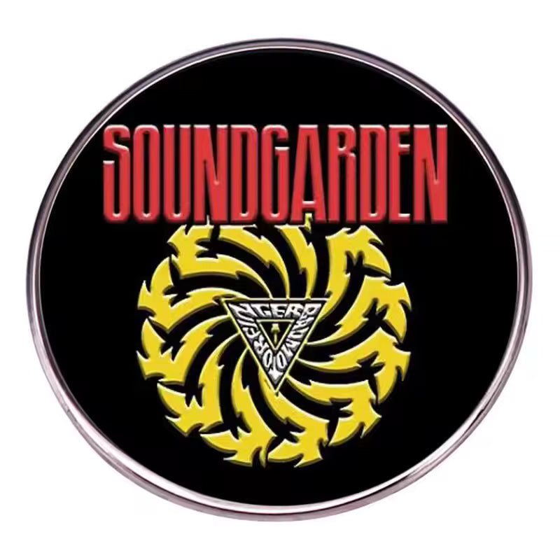 Soundgarden Round - Enamel Pin