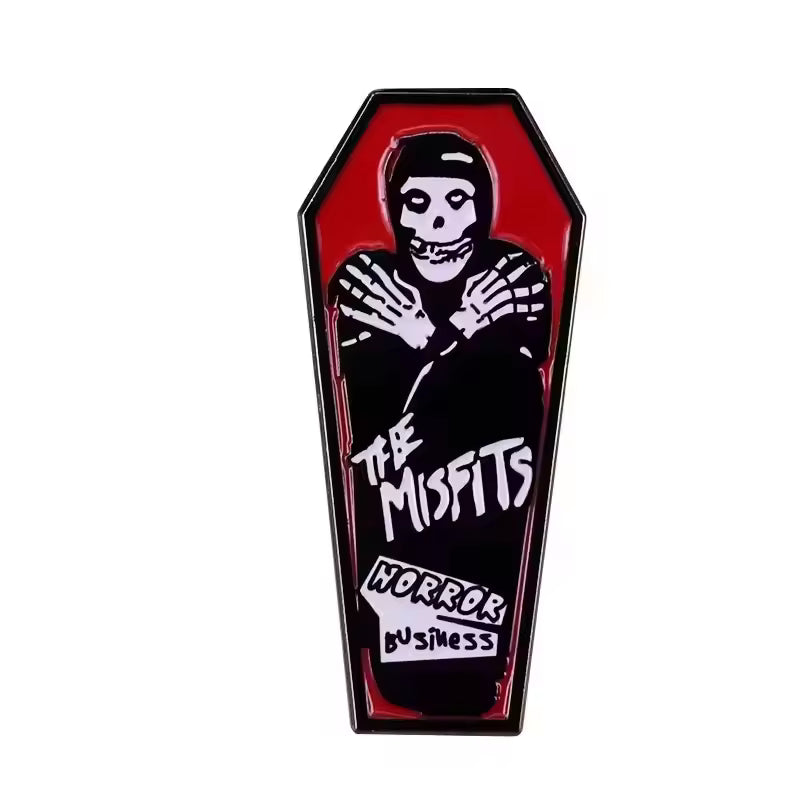 Misfits Horror Business Coffin - Enamel Pin