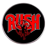 RUSH Logo Round - Enamel Pin