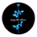Depeche Mode Enjoy the Silence Blue Round - Enamel Pin