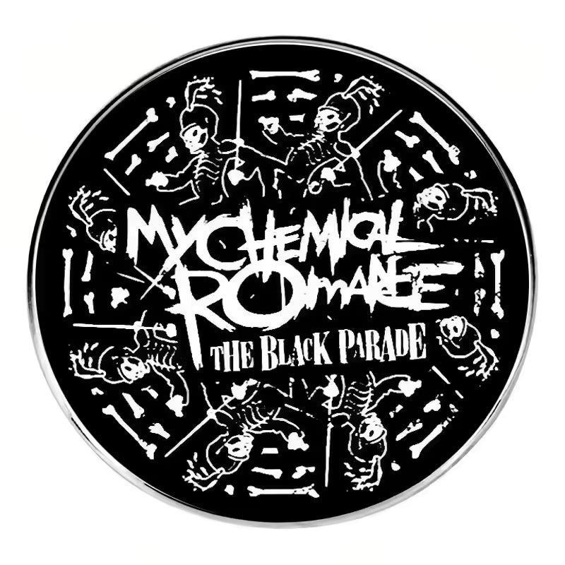 My Chemical Romance Black Parade Round - Enamel Pin