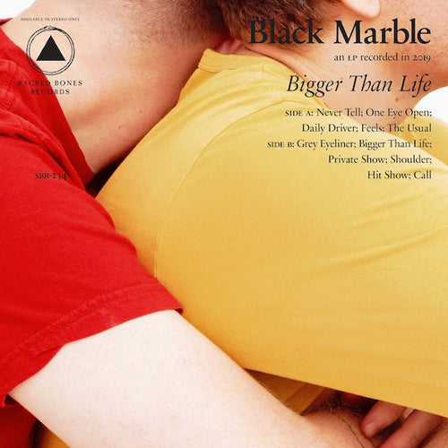Black Marble - Bigger Than Life - Royal Blue Color Vinyl