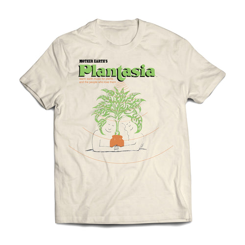 Mort Garson Plantasia "Cover" Tan T-shirt