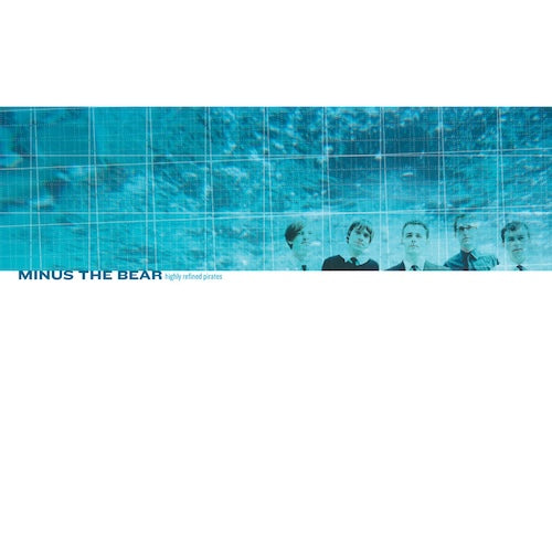 Minus the Bear - Highly Refined Pirates - Yellow Blend Color Vinyl Record