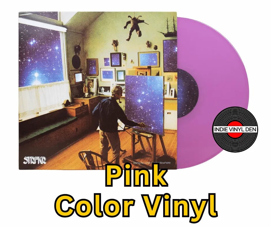 STRFKR - Being No One, Going Nowhere - Pink Color Vinyl Record