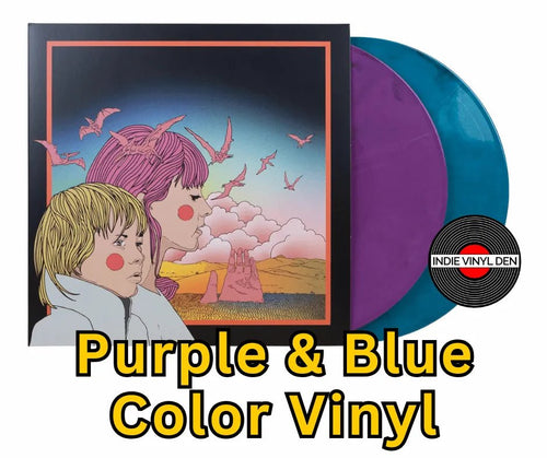 STRFKR Reptilians (10-Year Anniversary Edition) - Purple & Blue ECO-Mix Color Vinyl Record rockit-t-shirts.myshopify.com #Indie_Vinyl_Den#