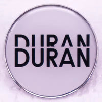 Duran Duran Logo Round - Enamel Pin