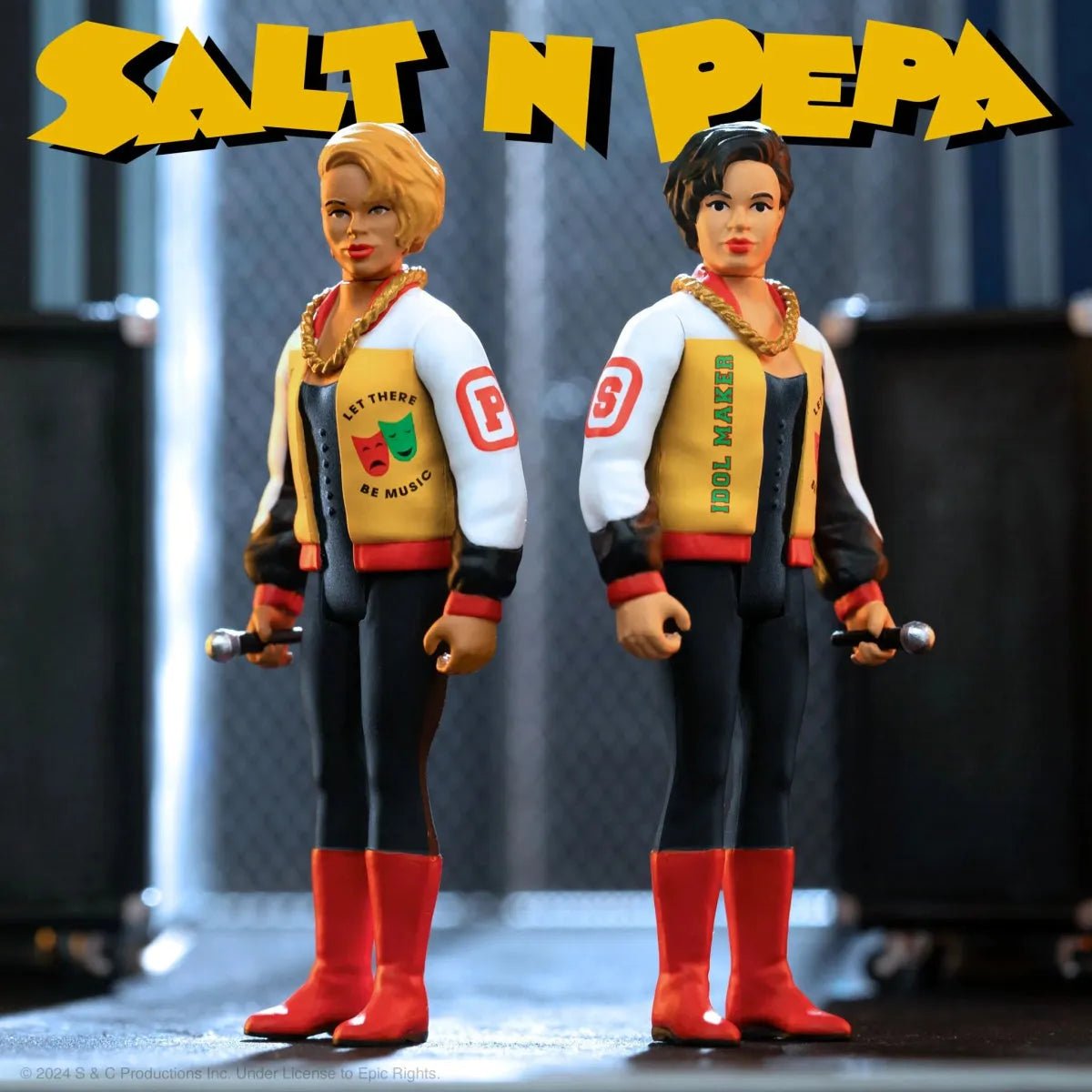 Salt-n-Pepa (2-Pack) ReAction Figure - Super 7 rockit-t-shirts.myshopify.com #Indie_Vinyl_Den#