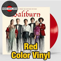 Saltburn - Soundtrack Various Artists - Red Color Vinyl Record rockit-t-shirts.myshopify.com #Indie_Vinyl_Den#