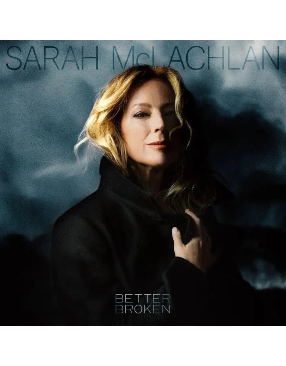 Sarah McLachlan - Better Broken - Translucent Sea Blue Color Vinyl Record * rockit-t-shirts.myshopify.com #Indie_Vinyl_Den#