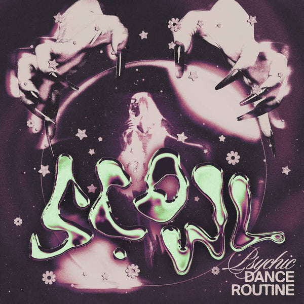 Scowl - Psychic Dance Routine - Hot Pink / Silver Opaque Cornetto 5 Spokes Color Vinyl Record