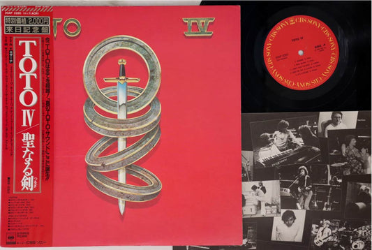 Toto – IV – japanisches Vintage-Vinyl