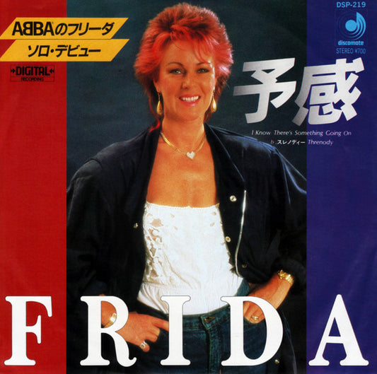 Frida - I Know There's Something Going On / Threnody - Japanese Vintage 7" Vinyl Single