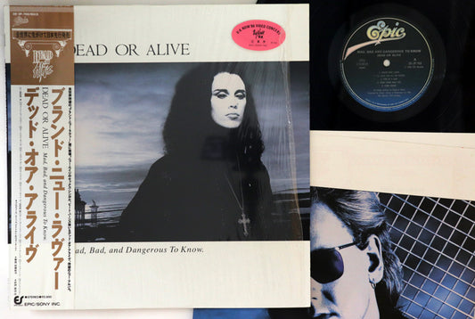 Dead Or Alive - Mad Bad And Dangerous To Know - Japanese Vintage Vinyl