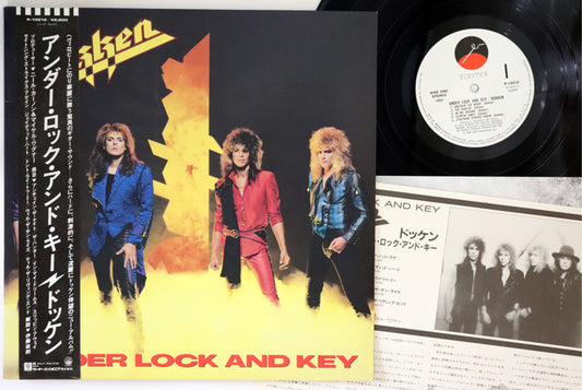 Dokken - Under Lock & Key - Japanese Vintage Vinyl