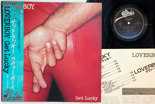 Loverboy – Get Lucky – japanisches Vintage-Vinyl
