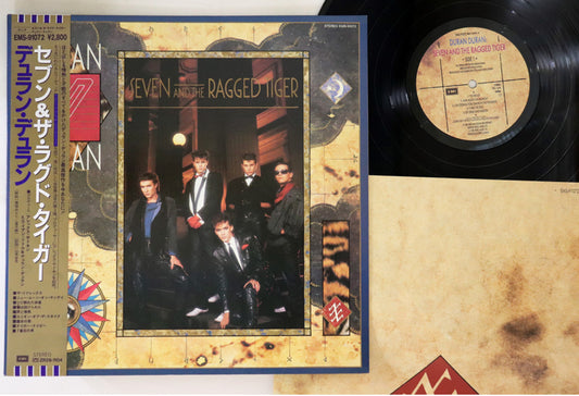 Duran Duran – Seven &amp; the Ragged Tiger – japanisches Vintage-Vinyl