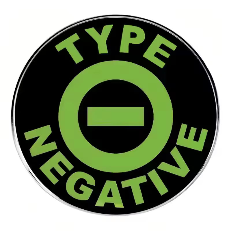 Type O Negative Logo Round - Enamel Pin