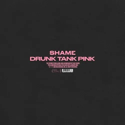 Shame - Drunk Tank Pink - Limited edition Deluxe Clear Red Color Vinyl Record 2LP