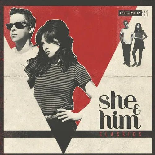 She & Him - Classics Vinyl Record LP rockit-t-shirts.myshopify.com #Indie_Vinyl_Den#