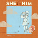 She and Him - Volume Two - Vinyl Record rockit-t-shirts.myshopify.com #Indie_Vinyl_Den#