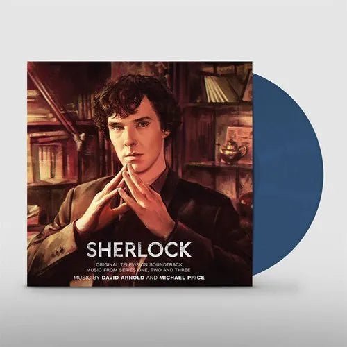 Sherlock BBC David Arnold & Michael Price- OST  - Duck Blue Color Vinyl Record 1LP