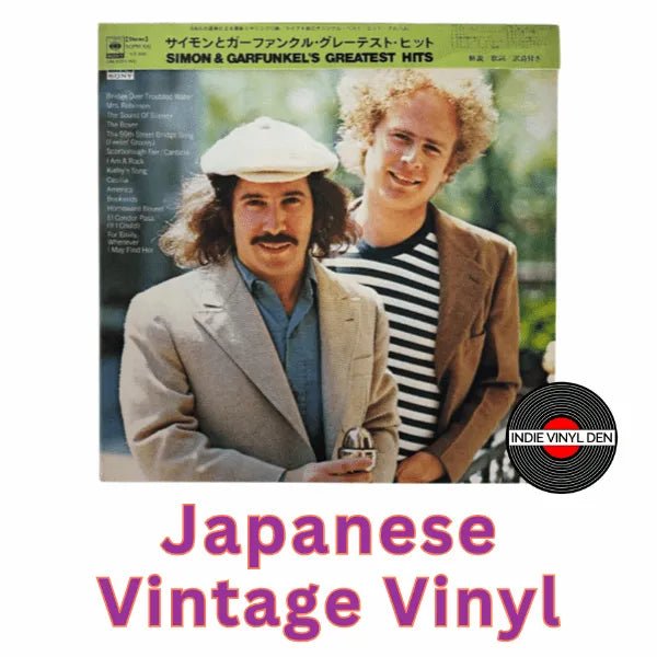 Simon & Garfunkel - Simon & Garfunkel's Greatest Hits - Japanese Vintage Vinyl rockit-t-shirts.myshopify.com #Indie_Vinyl_Den#