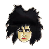 Siouxsie Sioux Portrait - Enamel Pin rockit-t-shirts.myshopify.com
