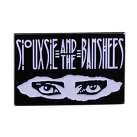 Siouxsie and the Banshees Enamel Pin Eyes rockit-t-shirts.myshopify.com #Indie_Vinyl_Den#