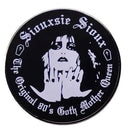 Siouxsie and the Banshees Enamel Pin Round rockit-t-shirts.myshopify.com