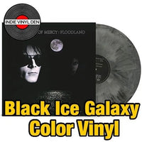Sisters of Mercy, The - Floodland - Black Ice Galaxy Color Vinyl Record rockit-t-shirts.myshopify.com #Indie_Vinyl_Den#