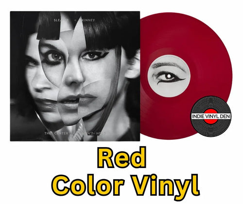 Sleater-Kinney - The Center Won't Hold - Red Color Vinyl Record rockit-t-shirts.myshopify.com #Indie_Vinyl_Den#