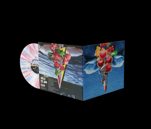 Sleigh Bells - Bunky Becky Birthday Boy - Clear W/ Pink & Blue Splatter Color Vinyl Record rockit-t-shirts.myshopify.com #Indie_Vinyl_Den#