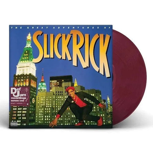 Slick Rick - The Great Adventures Of Slick Rick - Fruit Punch Color Vinyl rockit-t-shirts.myshopify.com #Indie_Vinyl_Den#