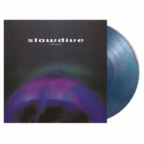 Slowdive - 5 EP =In Mind= Remixes - Translucent Blue & Red Swirled Color Vinyl LP