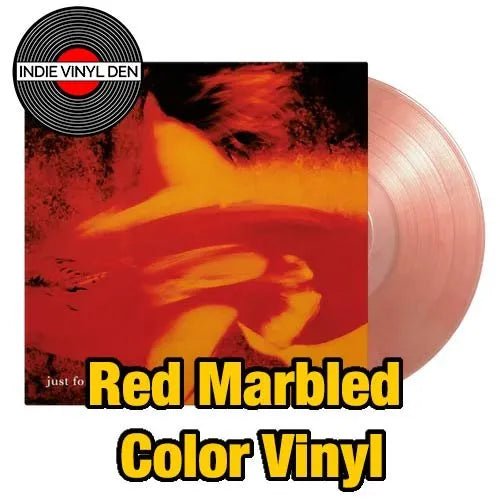 Slowdive - Just For A Day - Red Marbled Color Vinyl Record
