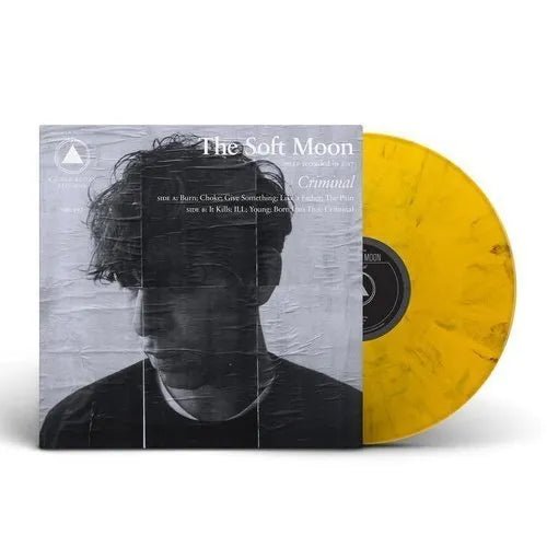 Soft Moon, The  - Criminal (Sacred Bones 15th Anniversary Edition) - Yellow & Black Swirl Color Vinyl LP