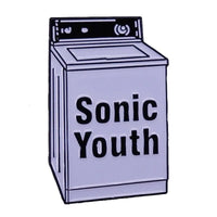 Sonic Youth Enamel Pin (Washing Machine) rockit-t-shirts.myshopify.com #Indie_Vinyl_Den#
