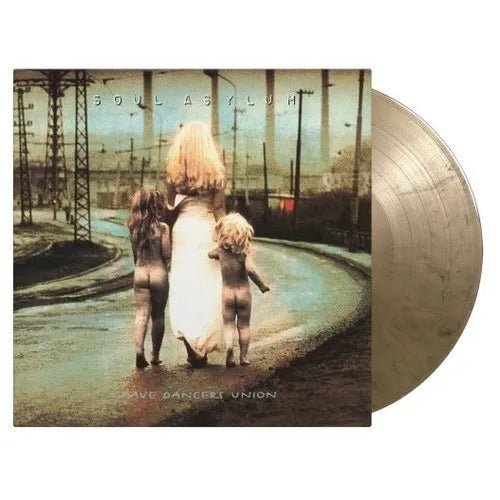 Soul Asylum - Grave Dancers Union - Disco de vinilo de color mármol negro y dorado LP 180 g Importación