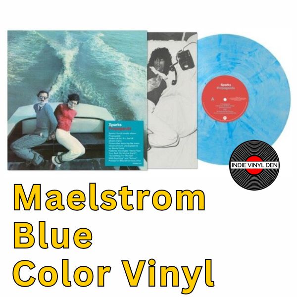 Sparks - Propaganda (50th Anniversary/140g) - Maelstrom Blue Color Vinyl Record