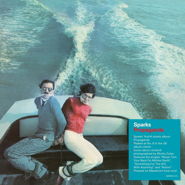 Sparks - Propaganda (50th Anniversary/140g) - Maelstrom Blue Color Vinyl Record