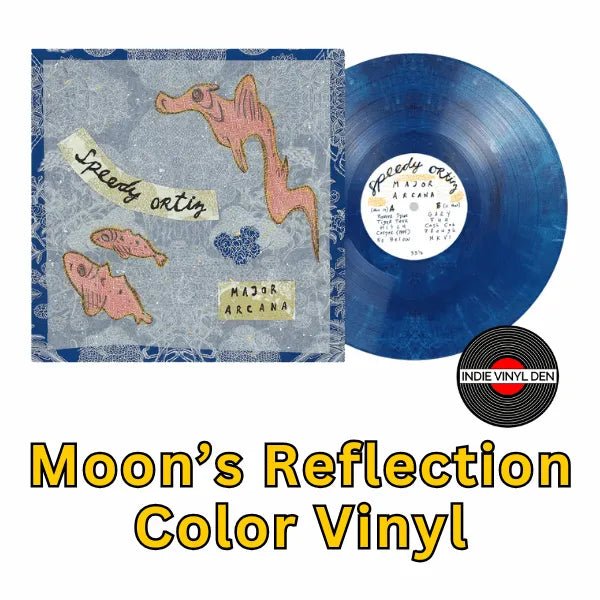 Speedy Ortiz - Major Arcana - Moon's Reflection Blue Color Vinyl Record