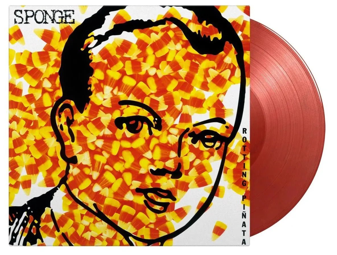 Sponge - Rotting Piñata - Red & Black Marbled Color Vinyl 180g Import rockit-t-shirts.myshopify.com #Indie_Vinyl_Den#