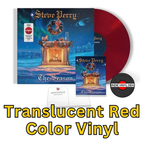 Steve Perry - The Season - Translucent Red Color Vinyl Record rockit-t-shirts.myshopify.com #Indie_Vinyl_Den#