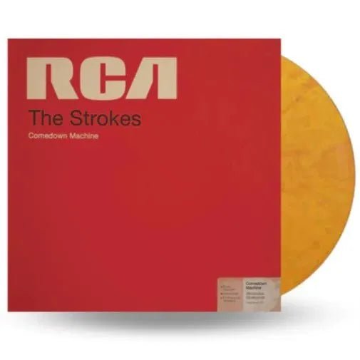 Strokes, The - Comedown Machine - Orange Color Vinyl Record Import rockit-t-shirts.myshopify.com #Indie_Vinyl_Den#