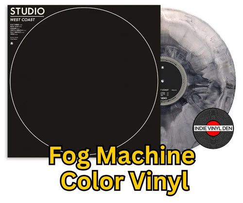 Studio - West Coast- Fog Machine Color Vinyl Record rockit-t-shirts.myshopify.com #Indie_Vinyl_Den#